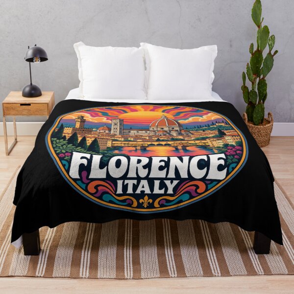 Item preview, Florence City Italy Travel Trippy designed and sold by TomFrontierArt.