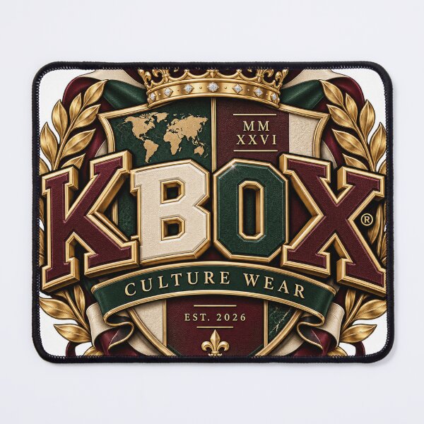 Item preview, KBOX Heritage Crest – Premium Collegiate Culture Wear designed and sold by KBOX CULTURE WEAR.