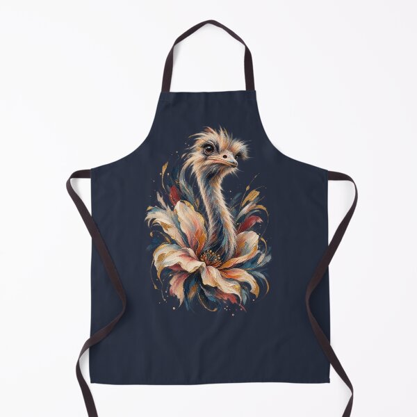 Item preview, Fanny Floral Ostrich designed and sold by PrintGo26.