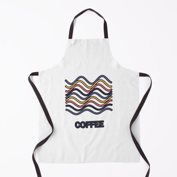 Item preview, Coffee Retro Waves – Minimalist Coffee Design designed and sold by Glowfy.