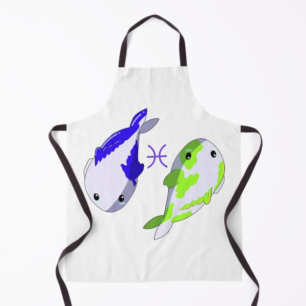 Item preview, Lil Pisces Koi - Blue and Green designed and sold by DoodlesbyEllieE.