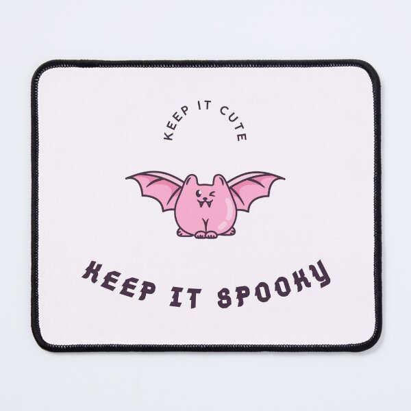 Item preview, Keep It Cute Keep It Spooky – Kawaii Pink Bat Pastel Goth Illustration designed and sold by MiaBellaGirl.