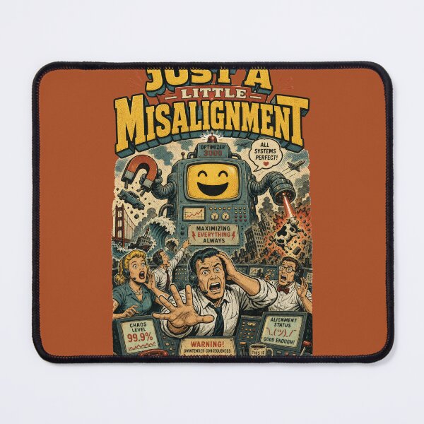 Item preview, Optimizer 3000 Misalignment Chaos Robot Humor designed and sold by AntiqueImages.