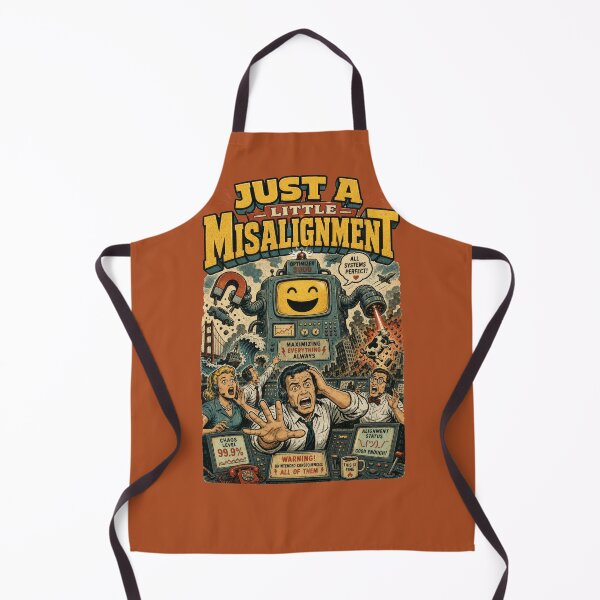 Item preview, Optimizer 3000 Misalignment Chaos Robot Humor designed and sold by AntiqueImages.