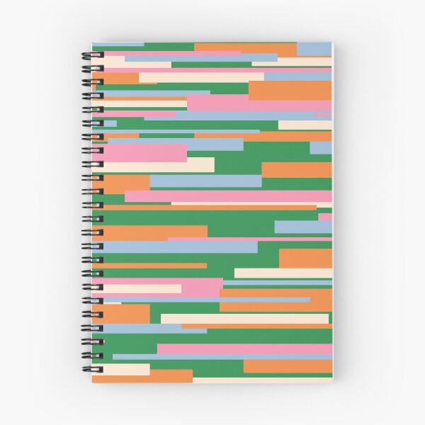Item preview, Colorful Mid Century Modern Abstract Geometric Wright Pattern Green Orange Pink Powder Blue designed and sold by kierkegaard.