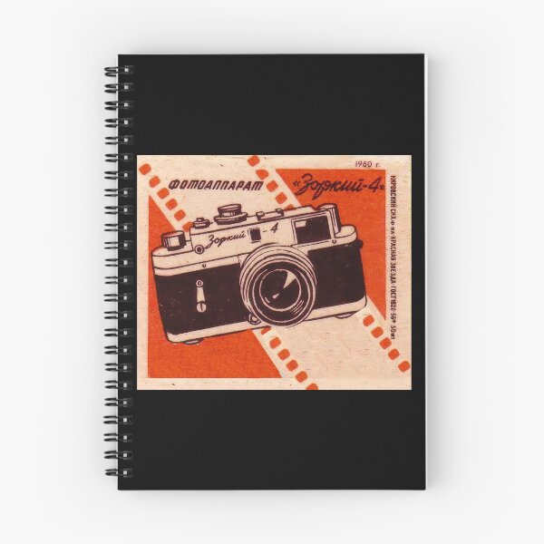Item preview, Vintage Russian match box label advertising  Zorki cameras. designed and sold by stevepaint.