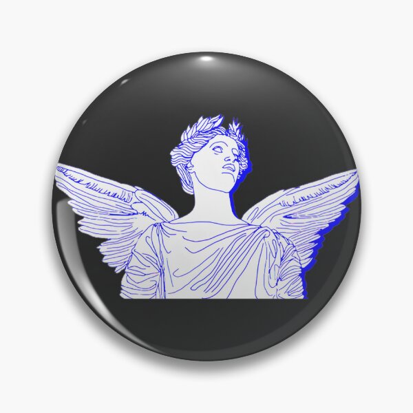 Item preview, Blue Angel Wings Design Featuring Elegant and Mystical Style designed and sold by Indigenous  Art.