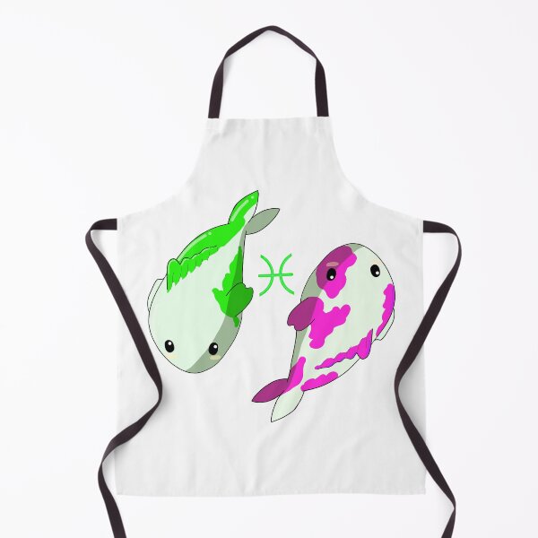 Item preview, Lil Pisces Koi - Green and Pink designed and sold by DoodlesbyEllieE.