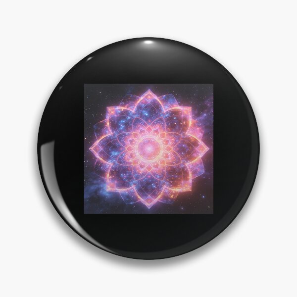 Item preview, Galactic Mandala  Cosmic Fractal Orbit designed and sold by ItsartDesign1.