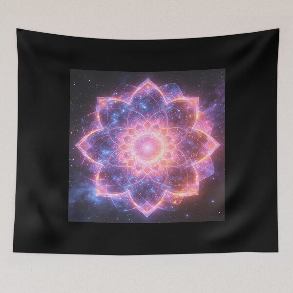 Item preview, Galactic Mandala  Cosmic Fractal Orbit designed and sold by ItsartDesign1.