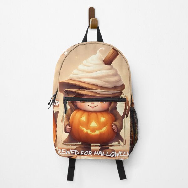 Item preview, Brewed for Halloween Cute Pumpkin Coffe Mug Art designed and sold by soin10s-designs.