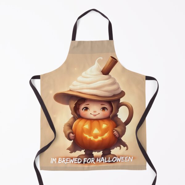 Item preview, Brewed for Halloween Cute Pumpkin Coffe Mug Art designed and sold by soin10s-designs.