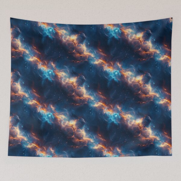 Item preview, Vibrant Deep Space Galaxy Nebula Pattern designed and sold by NTGUILTY.