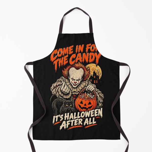 Item preview, Come In for the Candy – Horror Clown Halloween designed and sold by Moonroot Studio.
