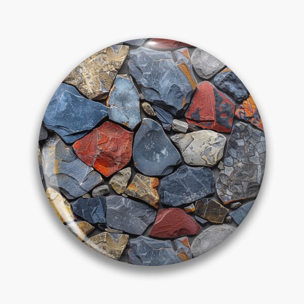 Item preview, Colorful Rustic Flagstone Masonry Pattern designed and sold by NTGUILTY.