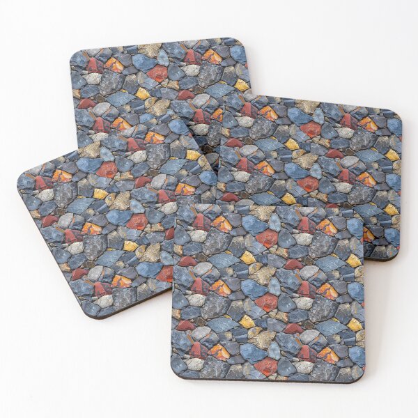 Item preview, Colorful Rustic Flagstone Masonry Pattern designed and sold by NTGUILTY.