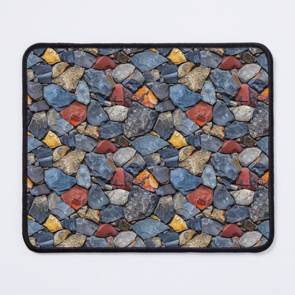 Item preview, Colorful Rustic Flagstone Masonry Pattern designed and sold by NTGUILTY.