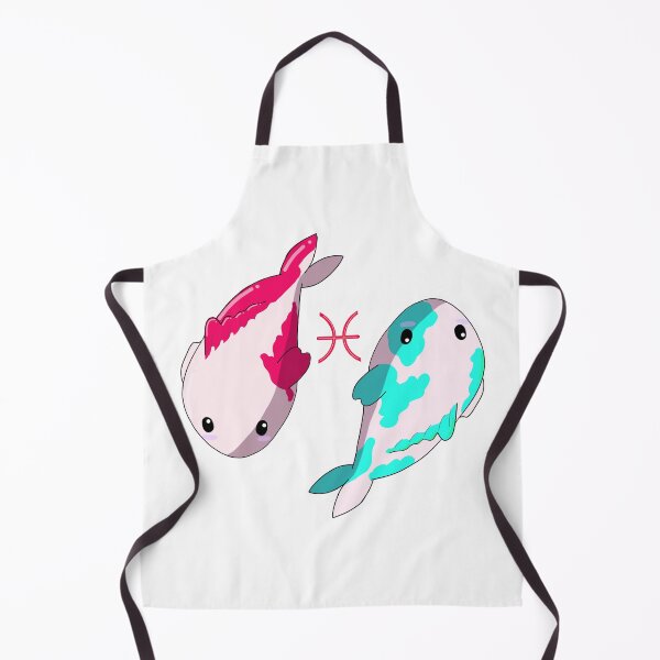 Item preview, Lil Pisces Koi - Red and Blue designed and sold by DoodlesbyEllieE.