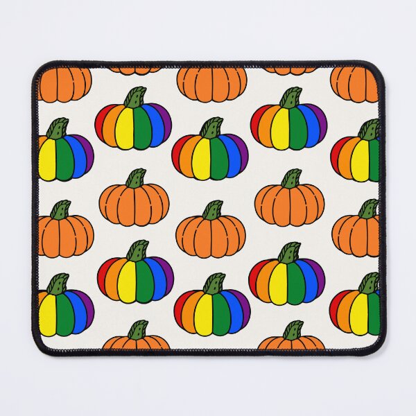 Item preview, Rainbow Halloween Pumpkin Pattern | LGBTQ+ Pride designed and sold by Cannaxes Studio.