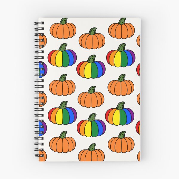 Item preview, Rainbow Halloween Pumpkin Pattern | LGBTQ+ Pride designed and sold by Cannaxes Studio.