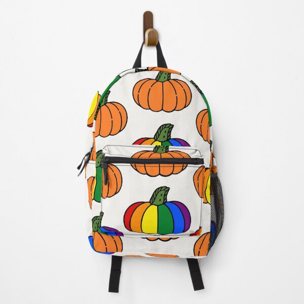 Item preview, Rainbow Halloween Pumpkin Pattern | LGBTQ+ Pride designed and sold by Cannaxes Studio.