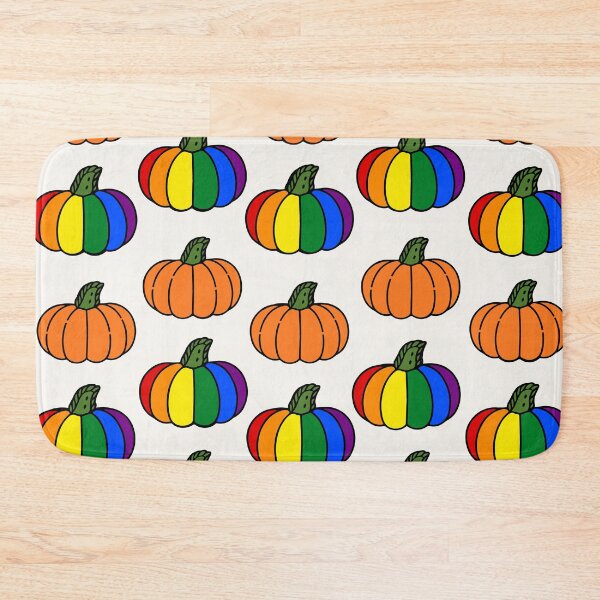 Item preview, Rainbow Halloween Pumpkin Pattern | LGBTQ+ Pride designed and sold by Cannaxes Studio.