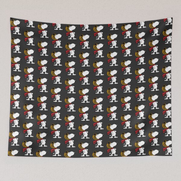 Item preview, Cute Snoopy and Woodstock Friendship Illustration Design designed and sold by clockneck.