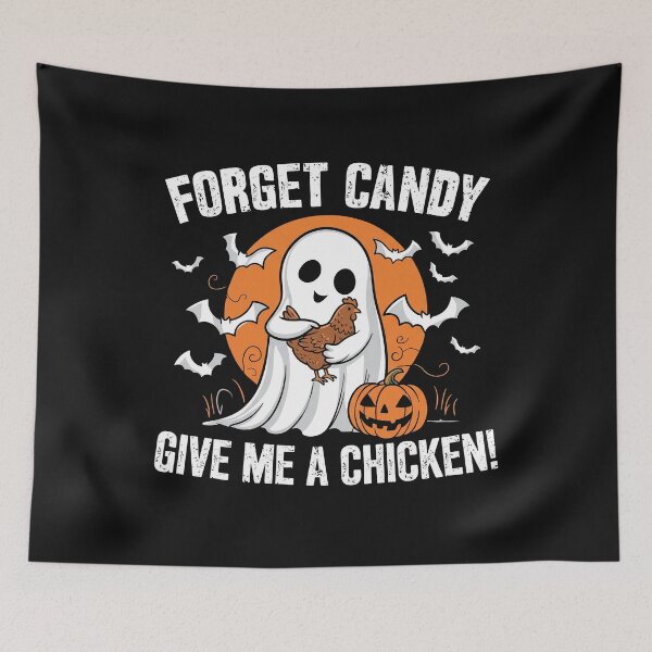 Item preview, Forget Candy Give Me A Chicken Farmer Ghost designed and sold by MizoX7.