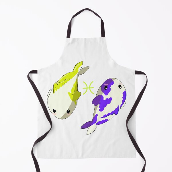 Item preview, Lil Pisces Koi - Yellow and Purple  designed and sold by DoodlesbyEllieE.