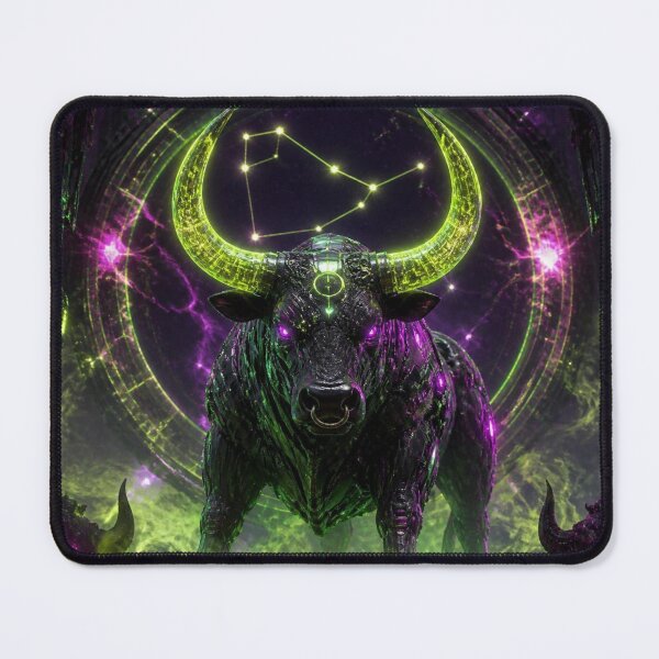 Item preview, Cyberpunk Taurus Zodiac - Cybernetic Heavy Armor Bull designed and sold by LazyDayzCo.