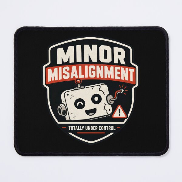 Item preview, Minor Misalignment Robot Under Control Humor designed and sold by AntiqueImages.