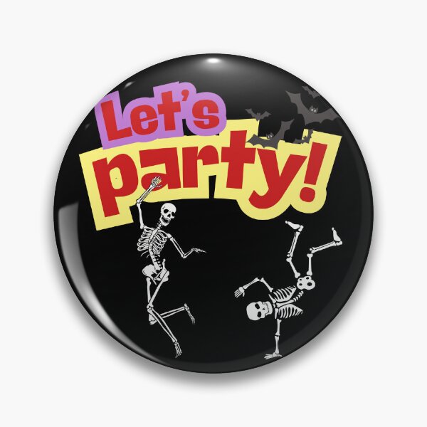 Item preview, Dancing Skeleton Let's Party Halloween designed and sold by harryordinary.