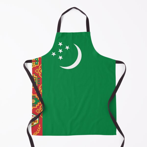Item preview, Turkmenistan Flag designed and sold by youngVl.
