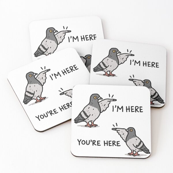 Item preview, Pigeon Knows Where You Are designed and sold by MonkiFlipp.
