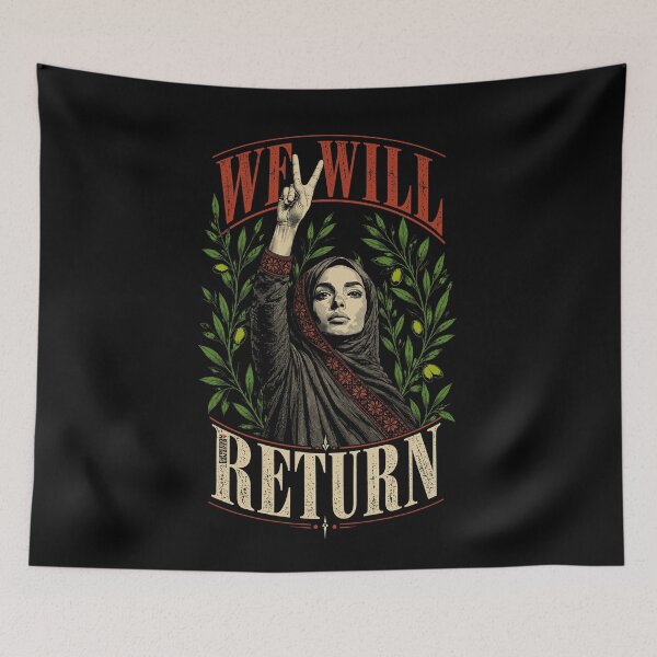 Item preview, Palestinian Woman Olive Branches Tatreez Vintage Art designed and sold by Freedom Maker.