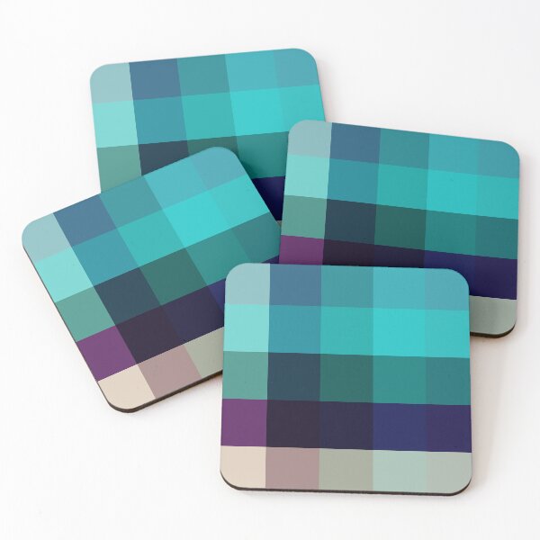 Item preview, Deep Seafoam Gingham designed and sold by Kind Mode Store.