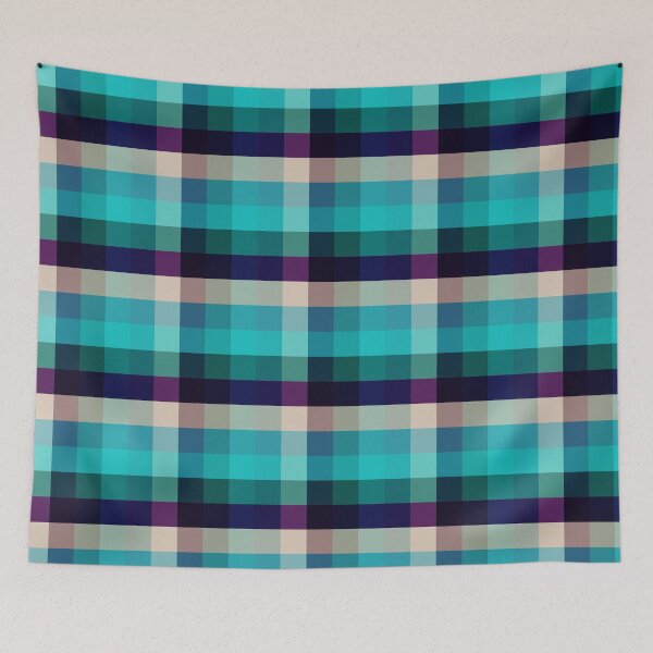 Item preview, Deep Seafoam Gingham designed and sold by Beatitudes Design.