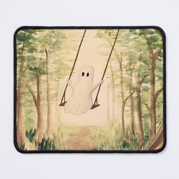 Item preview, Ghost Swinging in Forest designed and sold by LostFlamingoArt.