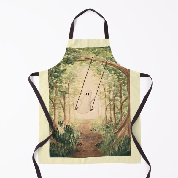 Item preview, Ghost Swinging in Forest designed and sold by LostFlamingoArt.