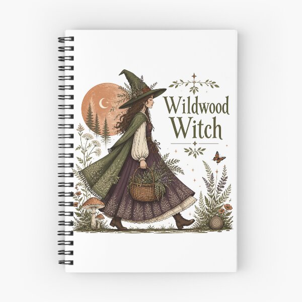 Item preview, Wildwood Witch Herb Basket Witch designed and sold by KristenosNehk.