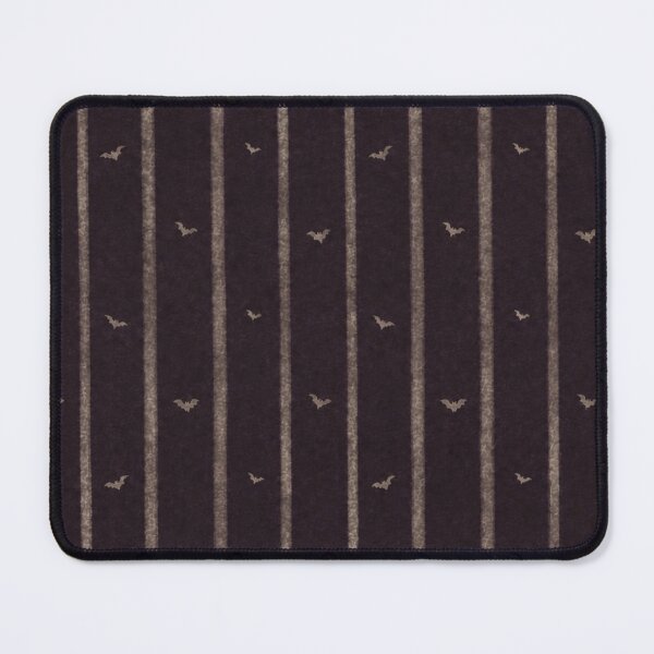 Item preview, Bat Pinstripe Gothic Halloween Pattern designed and sold by mycute-stickers.