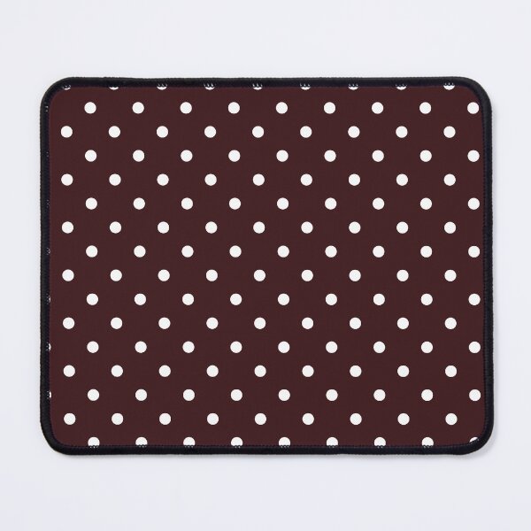 Item preview, Dark Sienna Polka Dot Aesthetic | Dark Brown Polka Dot Pattern | Chocolate Brown Polka Dots Aesthetic | Vintage Dark Sienna Polka Dots designed and sold by VivaFy.