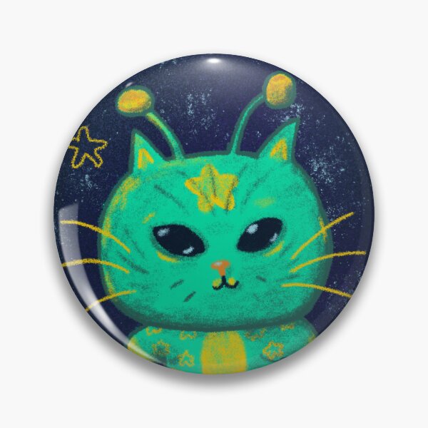 Item preview, gleep glorp alien cat designed and sold by craftesquared.