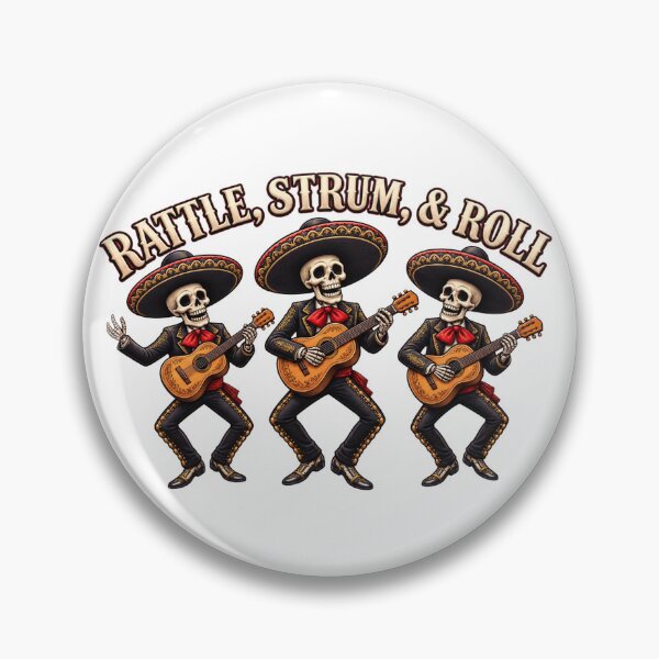 Item preview, Halloween music band Rattle, Strum, Roll designed and sold by Afnan Store.