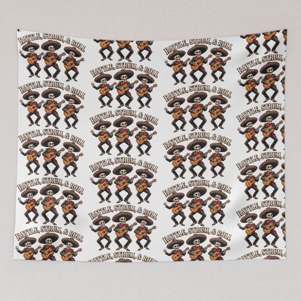 Item preview, Halloween music band Rattle, Strum, Roll designed and sold by SABEHAT.