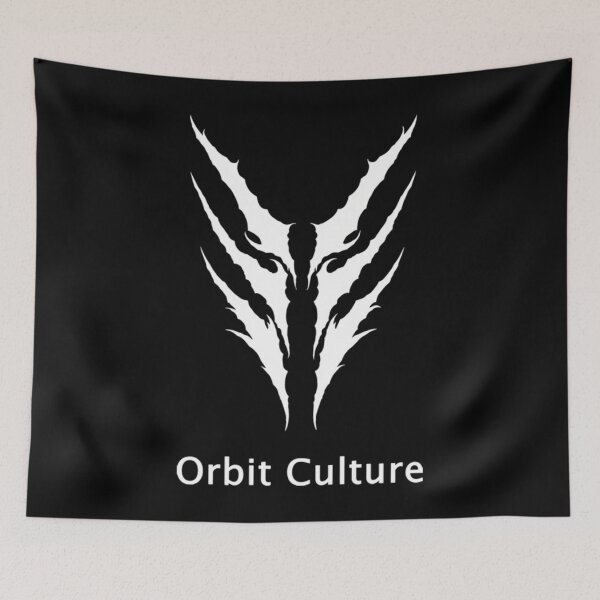 Item preview, The White Logo Orbit Culture designed and sold by ItsartDesign1.