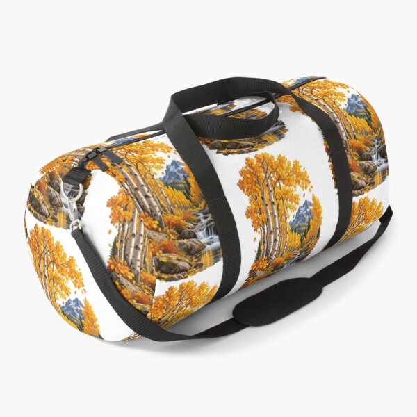 Item preview, Golden Aspen Grove Autumn Forest Mountain Landscape designed and sold by RockitBaby.