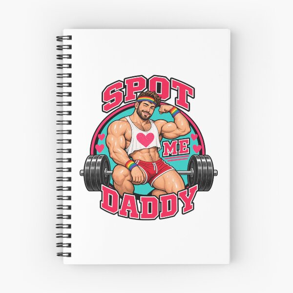 Item preview, Spot Me Daddy Gay Gym Bro designed and sold by RawCumPig.