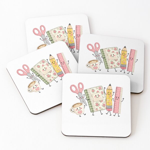 Item preview, Cute Kawaii School Supplies Friends - Back to School designed and sold by Moizento.