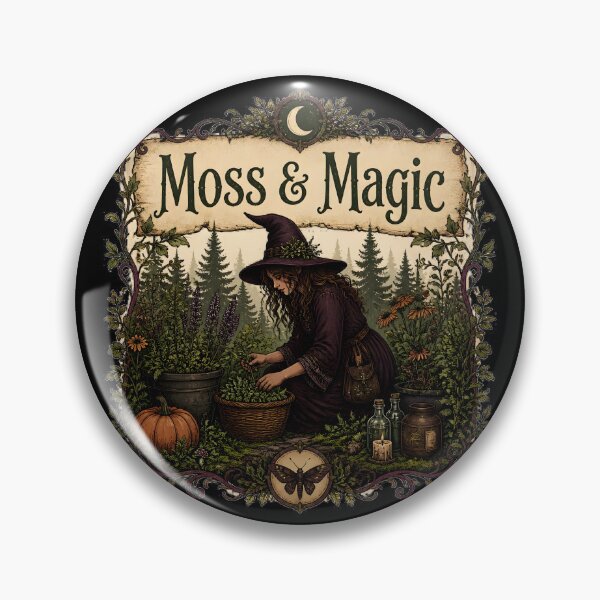 Item preview, Moss & Magic in the Herb Garden designed and sold by KristenosNehk.